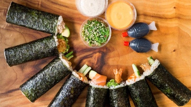 Seaweed Sushi-Wraps