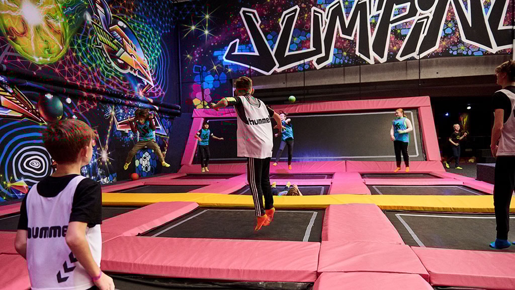 Jumping Fun Trampolinpark i Odense
