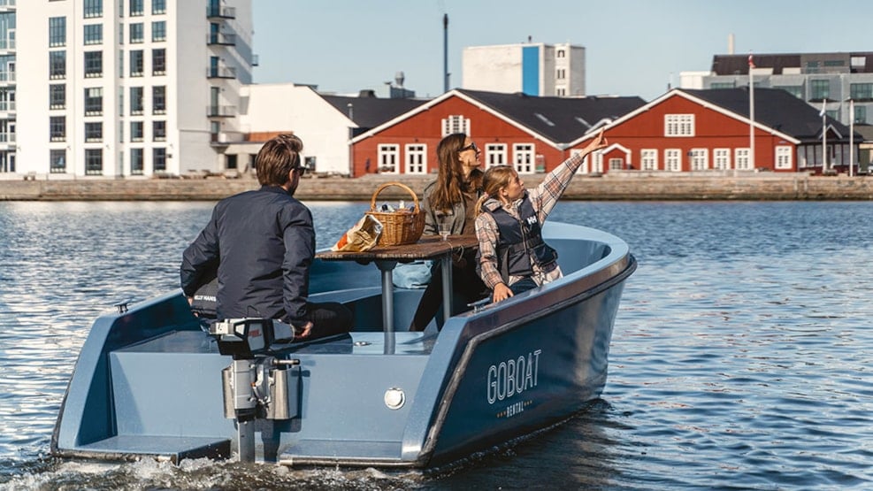 GoBoat Odense - Boat Hire at the Harbour