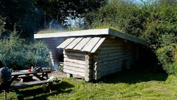 Hiking Hut in Elmelund Forest