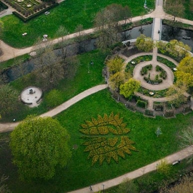 The Fairy Tale Garden in Odense