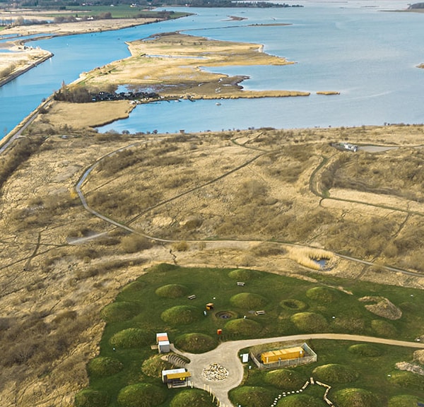 Stige Ø - halvø i Odense Fjord