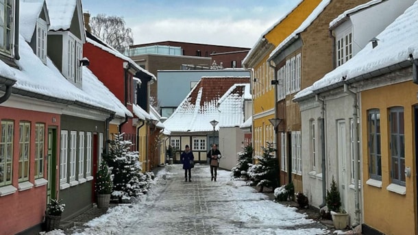 The old town in Odense