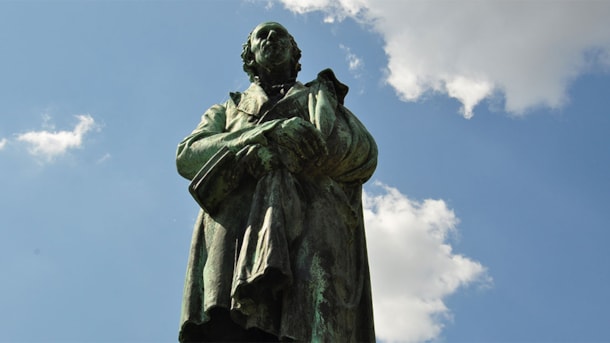 H.C. Andersen Statuen i Eventyrhaven