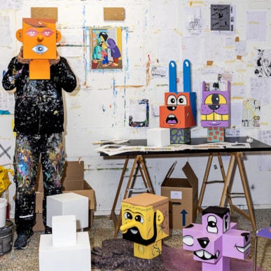 Interaktive Kunst für Kinder