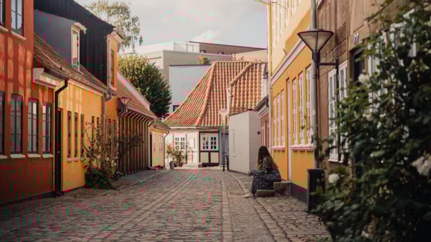 The old town in Odense