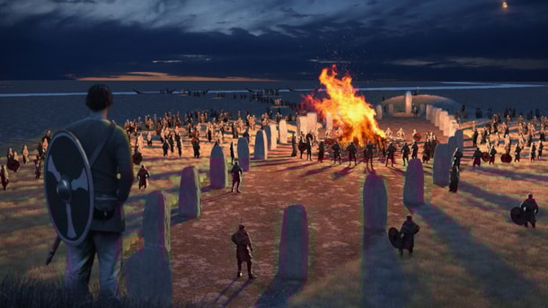 Grabdenkmal ”Høj Stene”