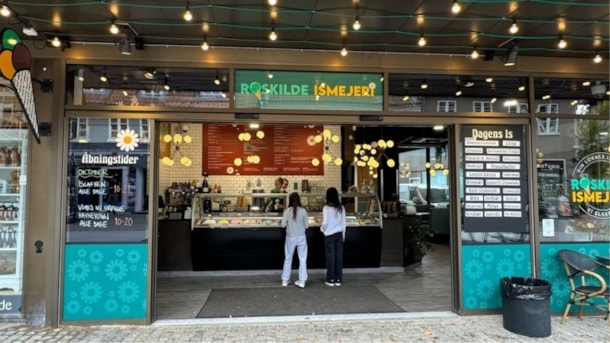 Roskilde Ismejeri – frisch zubereitetes Eis im Stadtzentrum und direkt am Hafen