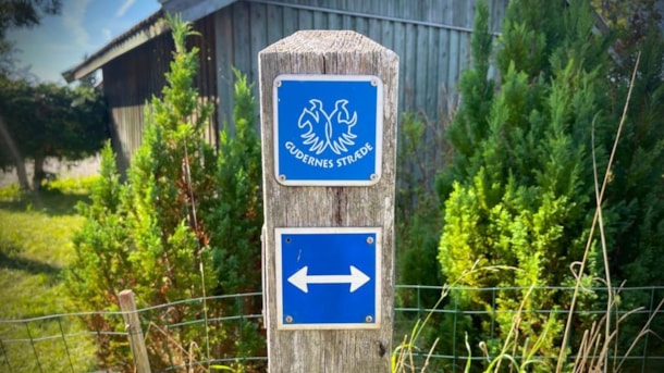 Gudernes Stræde - Wanderroute