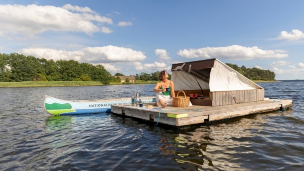 Roskilde Vig, Flydende lejrplads