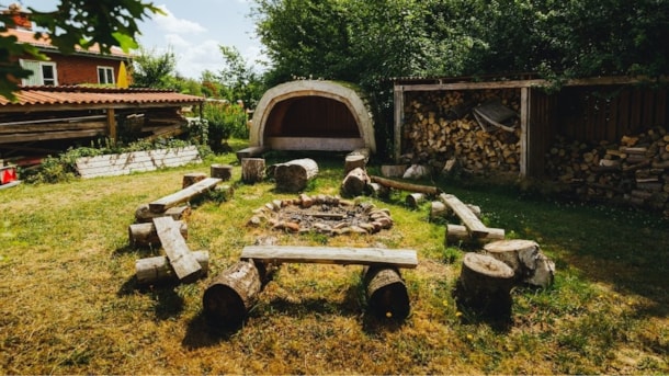 Solbakken Naturistcamping shelter