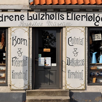 Lützhøfts Kaufmannshof – ein authentisches Geschäft aus dem Roskilde der 1920er Jahre