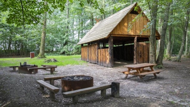 Jelling Skov – picnic shelter