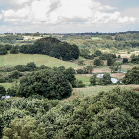 Das Naturgebiet um Vejle und die Egtved Flusstäler