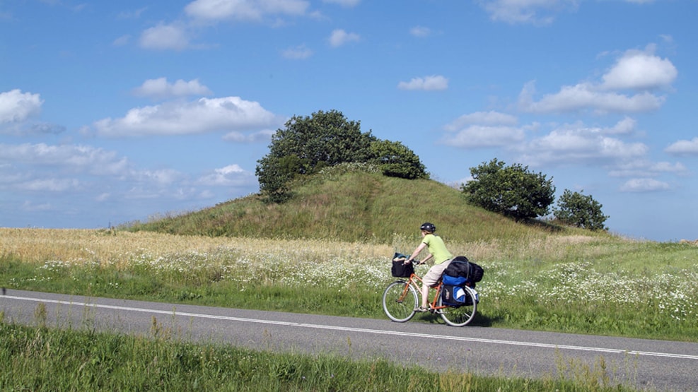 kantsten Arv Lyrical Hærvejens cykelrute i Mariagerfjord