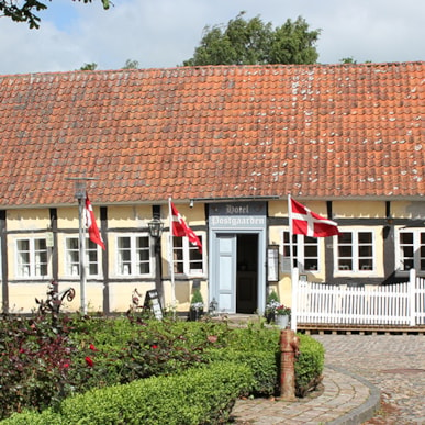 Restaurant at Hotel Postgaarden, Mariager