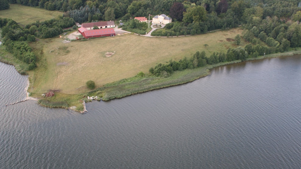 Fishingspot at Thygeslund Forest