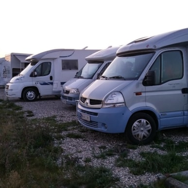 Wohnmobilplatz bei Øster Hurup Hafen