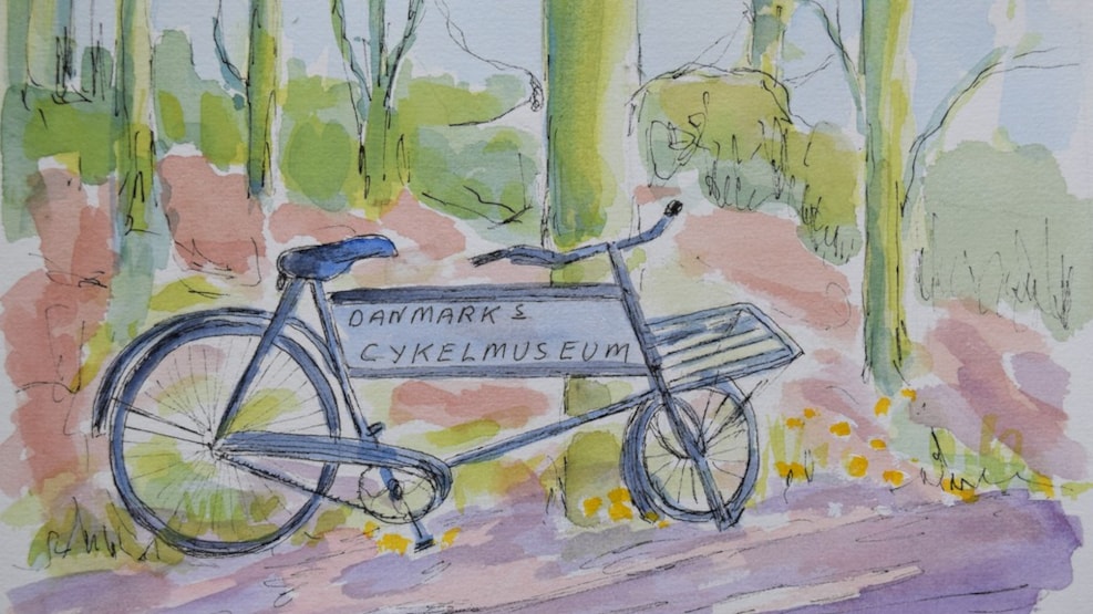 tyfon Resten kemikalier Hør fortællingen om Danmarks Cykelmuseum
