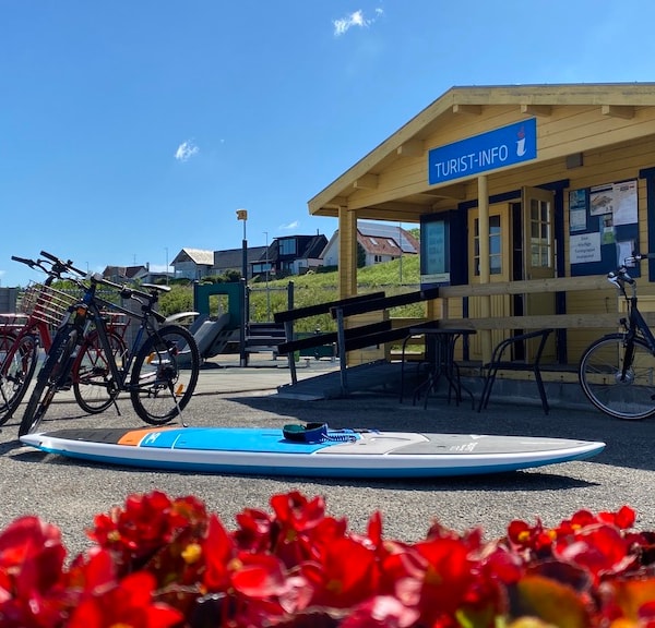 Infohytten in Hvalpsund - tourist information