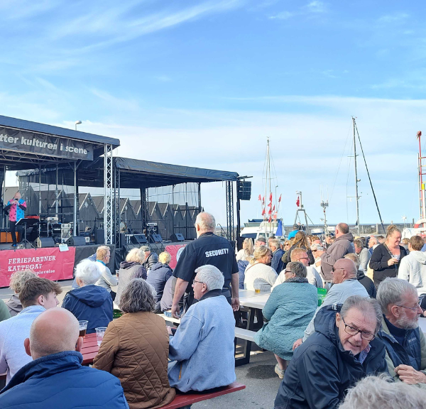 Music at the harbor in Øster Hurup - May 10th and 11th
