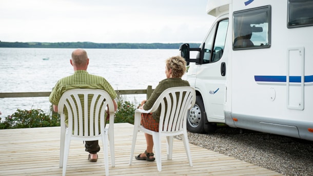 Mobilehomes - Stellplatz at Mariager Camping