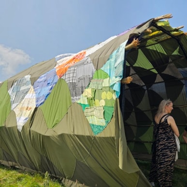 Die Haut der Midgardschlange in Bramslev Bakker