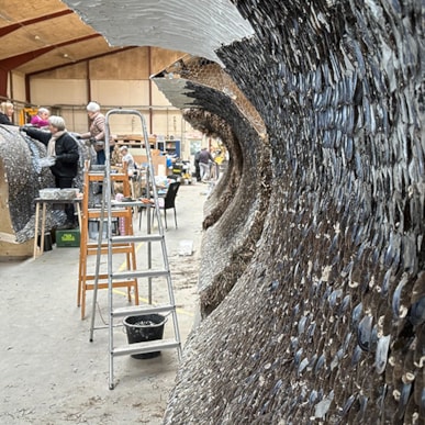 Art Exhibition in Løgstør Featuring Works by Johnny Haugaard