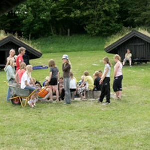 Shelter & campsite at Boldrup Museum