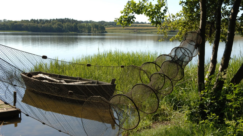 Angling in Hald Lake