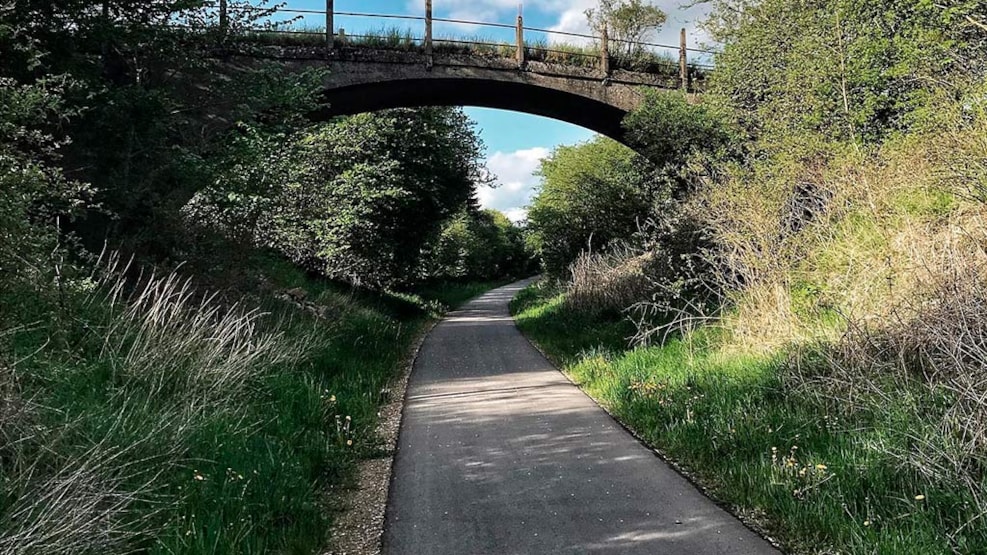 The Rail Trail from Viborg to Hammershøj