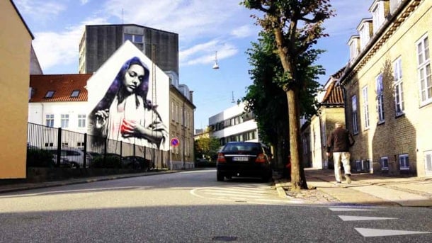 Street art - El Mac - Urbansgade 45