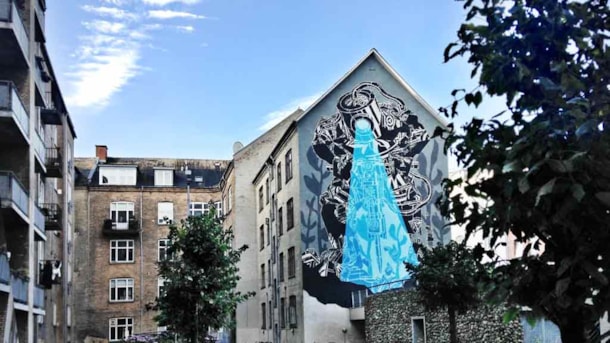Street art - M-City - Egholmsgade 4