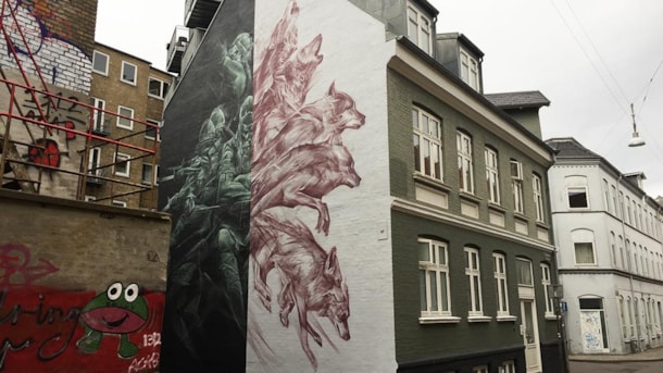 Street art - Li-Hill - Kattesundet