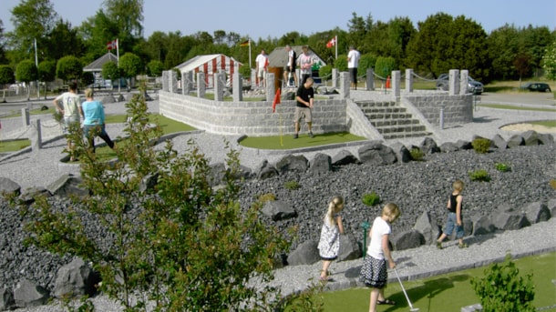 Adventure Minigolf at Hals Strand Camping