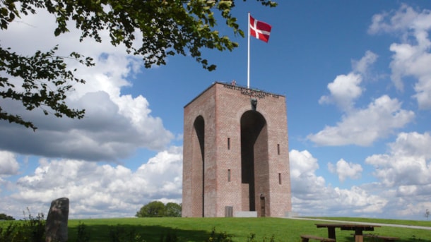Skanderborg Sø og Ejer Bjerge på cykel