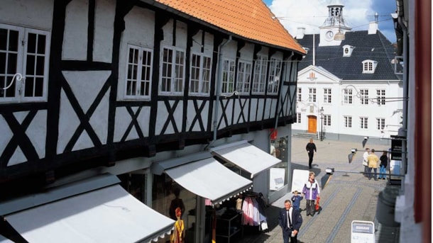 Houmeden - Dänemarks älteste Fußgängerzone