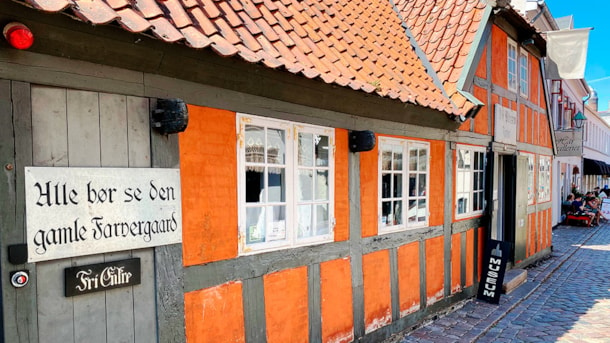 Museet Farvergården i Ebeltoft