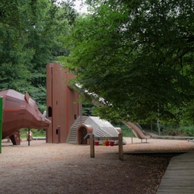 Forest playground Children's Hald