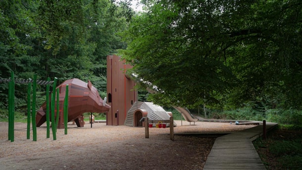 Forest playground Children's Hald