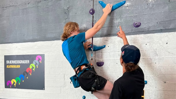 The climbing silo KlatreSiloen in Randers