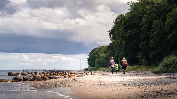 Ballehage Beach by Marselisborg Forest in southern Aarhus