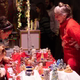 Christmas market at Godsbanen