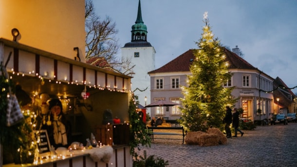 Christmas market in Ærøskøbing