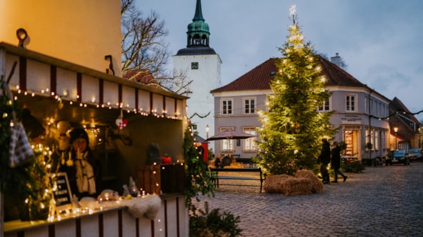 Christmas market in Ærøskøbing