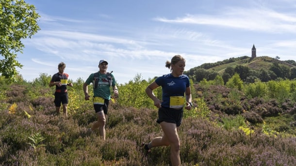 TRAILLØB FRA HIMMELBJERGETS TOP