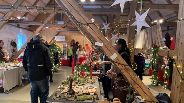 Julemarked på Vestermølle