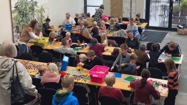 LEGO for alle i Kulturhuset Skanderborg