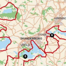 Boes, Svejstrup og Ravnsø rundt på cykel