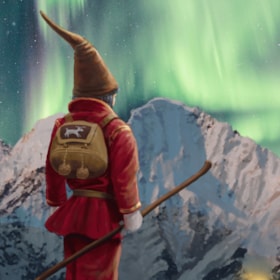 Juleeventyr: En lille nisse rejste